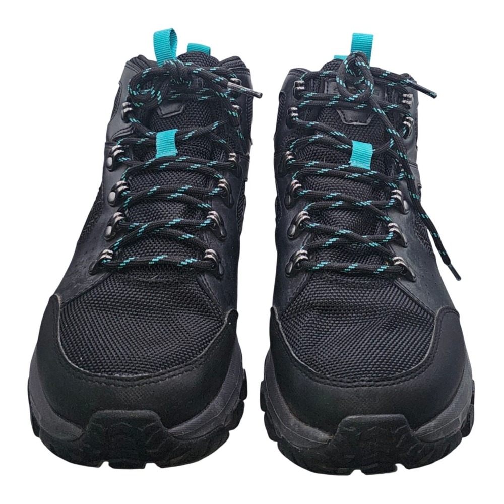 Skechers Relaxed Fit Edgemont Black Waterproof Hiking Boots  Womens Size 9.5 - Picture 2 of 9